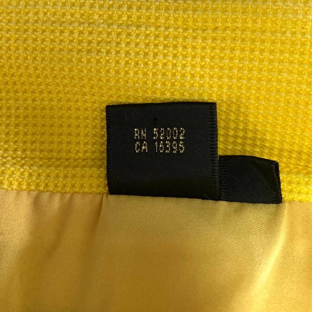 Dana Buchman Yellow Piqueé Jacket Blazer S EUC - Picture 11 of 15